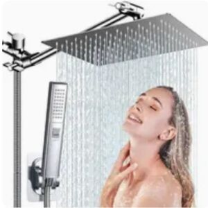 Luxury Silver Shower System